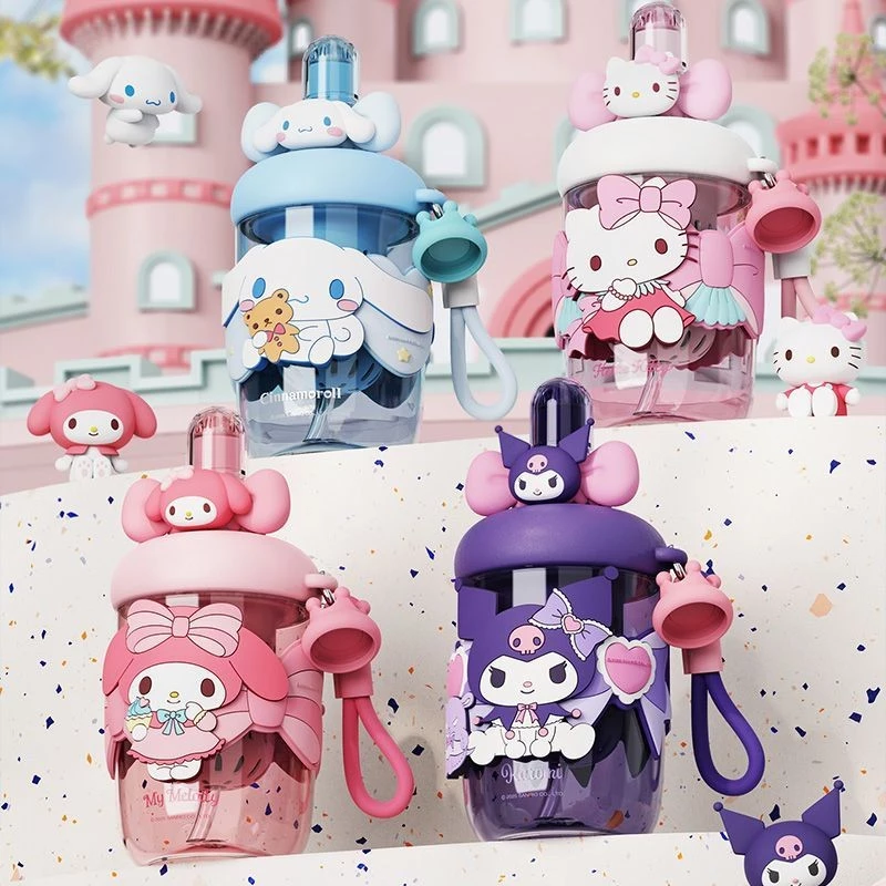 ขวดน้ำพกพา Sanrio Disney Loopy ขนาด 650ML พร้อมสายคล้อง thumbnail 4