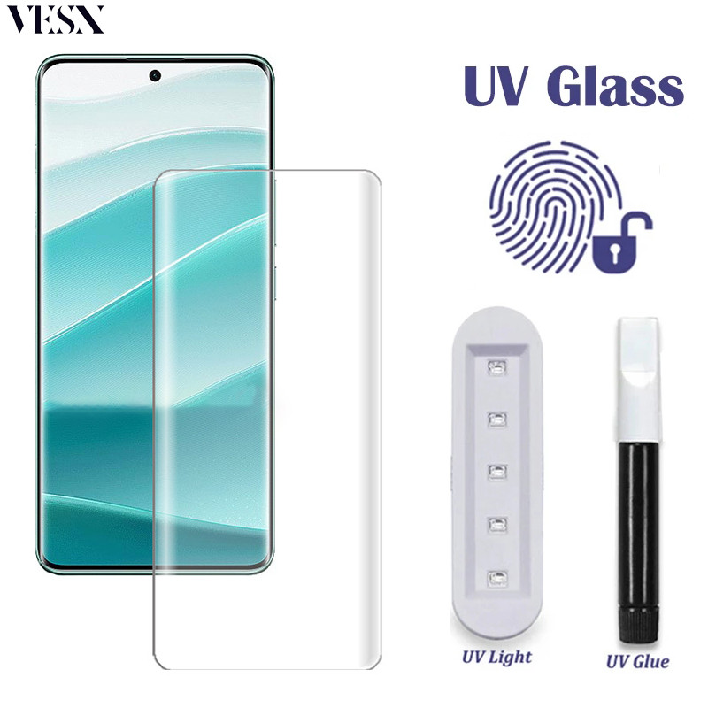 ฟิล์มกระจกกาว UV รุ่นใหม่ล่าสุด แบบจอโค้ง Redmi Note 14 13 Pro+ Plus 5G 2025