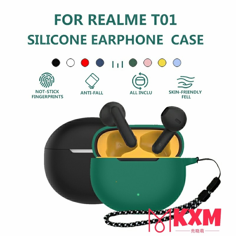 RAB01 Realme buds T01 CASE / T310 / T110  Dust-proof Protective Case for Realme buds T01