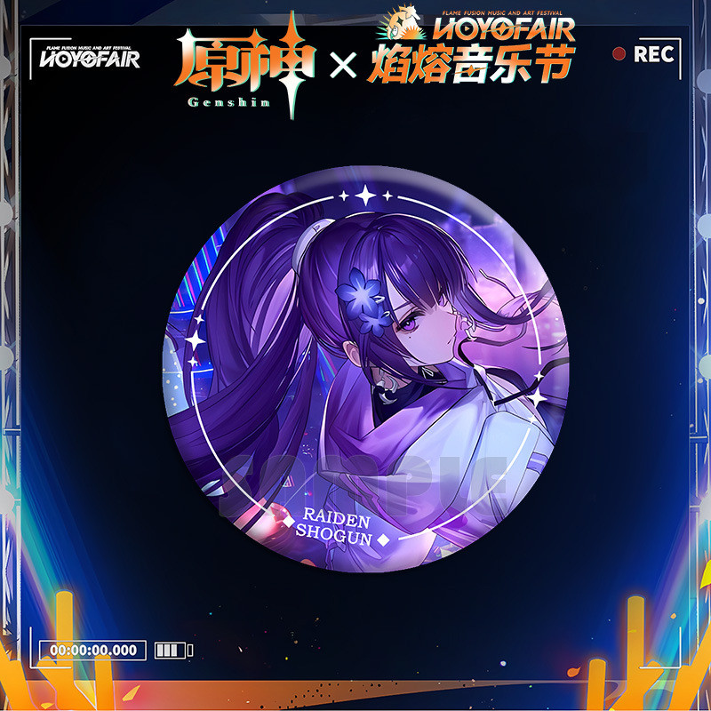 Genshin Impact HoYoFair2024 Badge Kinich Mavuika Tinplate Baji เข็มกลัด Pin อะนิเมะเกม Merch ราคา ถูกที่สุด ดีลบีเคเค แกลเลอรีภาพที่ 4