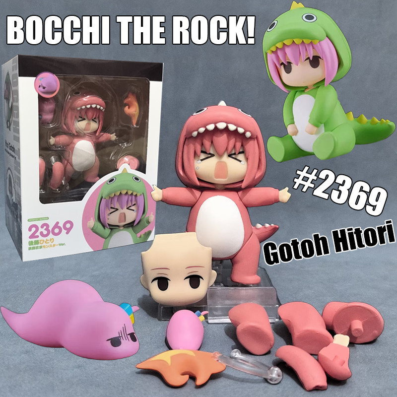 Nendoroid BOCCHI THE ROCK! แอ็คชั่นฟิกเกอร์ Hitori Gotoh 2369 สัตว์ประหลาดที่น่าตื่นใจ ver. รูปการกระทําโมเดลตุ๊กตาตกแต่งของเล่น