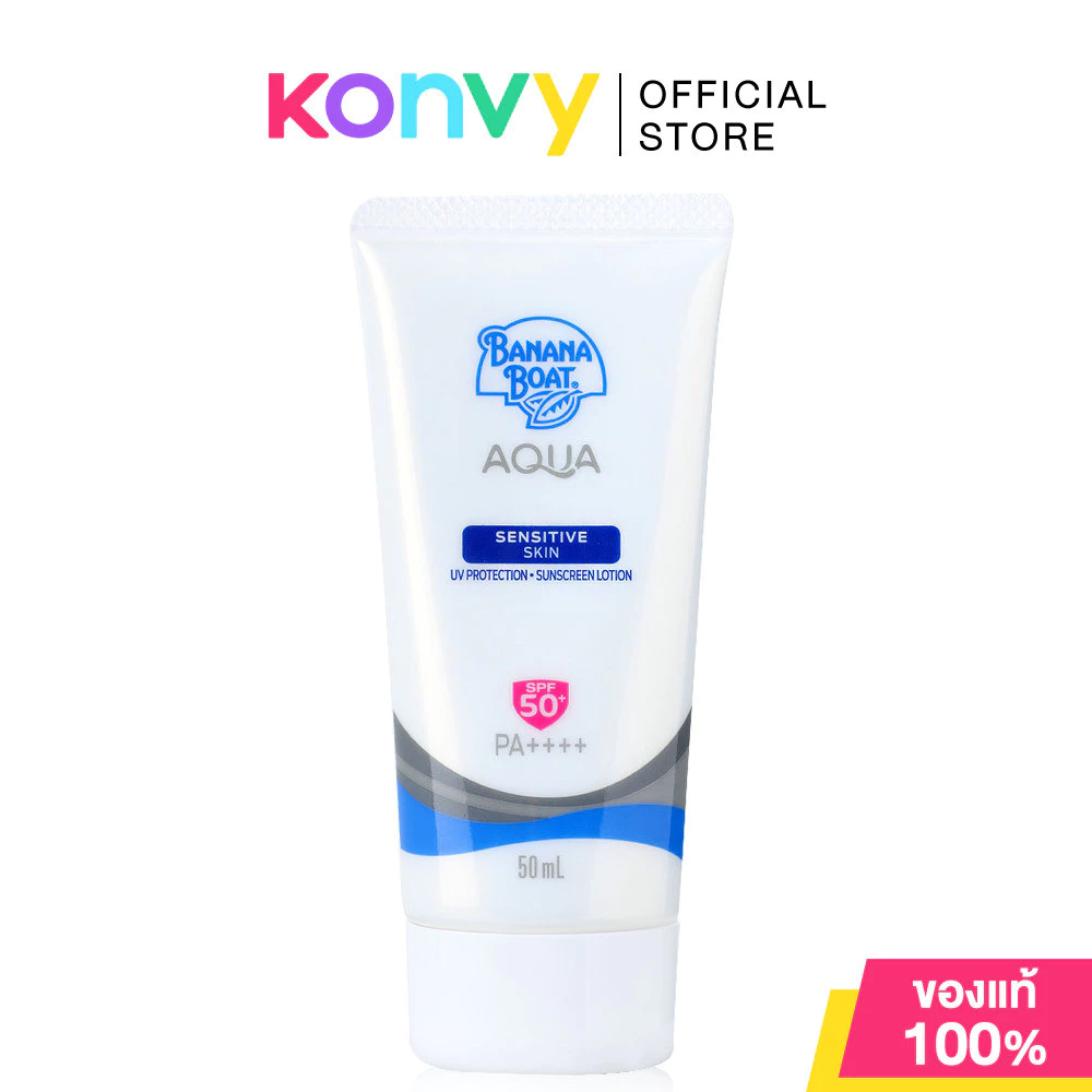 Banana Boat Aqua Sunscreen Lotion กันแดด บานาน่า โบ้ท (Daily Moisture/Long Wearing/Sensitive Skin) thumbnail 4