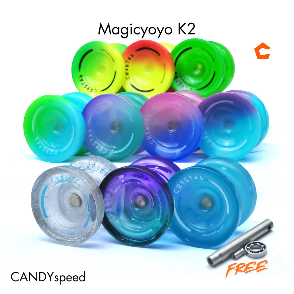 Yoyo โยโย่ MagicYoyo K2 | Magic Yoyo K2(p) CRYSTAL | by CANDYspeed