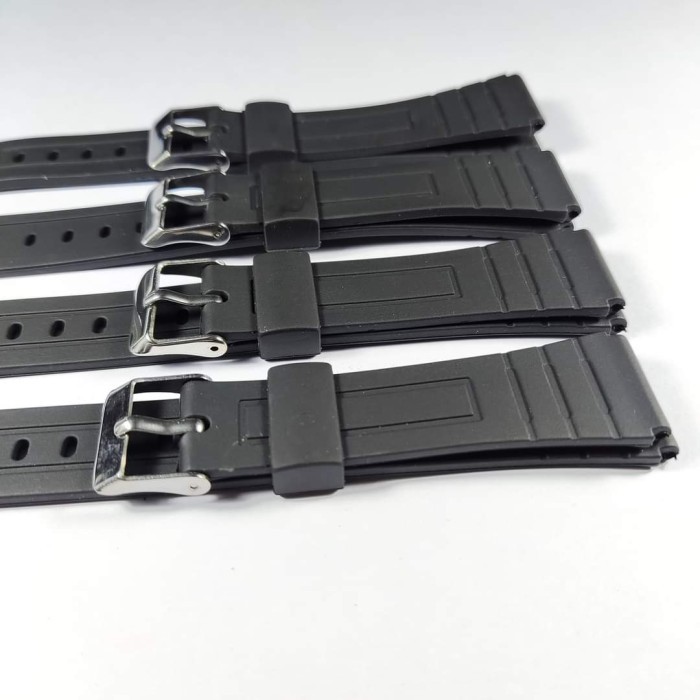 STTAP CASIO WATCH STRAP F91, F95, F105, DB36, W59 RUBBER WATCH STRAP