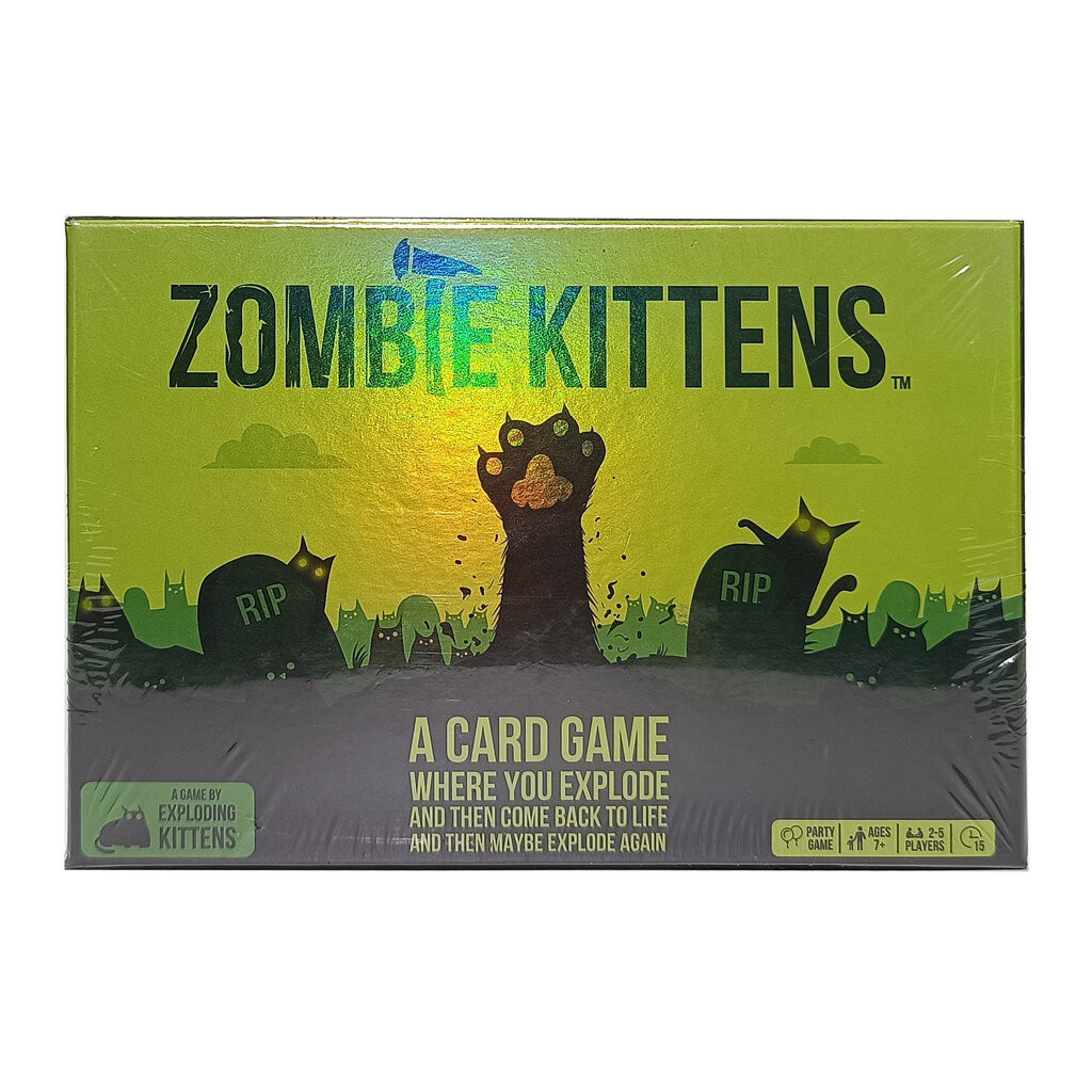 เกมส์การ์ดแมวระเบิด แมวซอมบี้ แพ็คเสริม Game Card Exploding Kittens Zombie Kittens VaniLand
