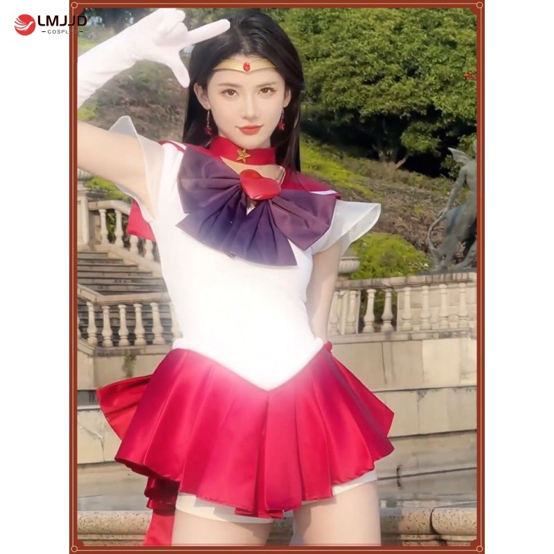 คอสเพลย์รุ่นแรกอะนิเมะ Sailor Mars SuperS เซเลอร์มูนกะลาสีดาวอังคารการแสดงบนเวที