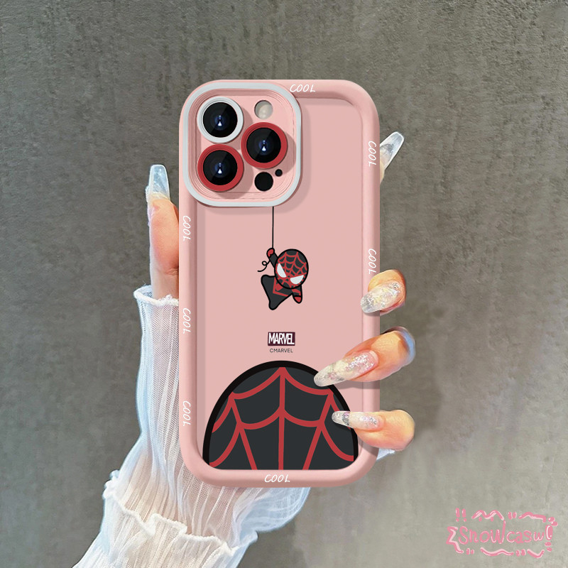 การ์ตูนกราฟฟิตีสไปเดอร์แมนสำหรับ เคสRealme C51s C25 C35 C67 C51 C12 C15 C53 C31 C20 7i 8i 5 11 C3 C21 6i 5i 11 Note 50