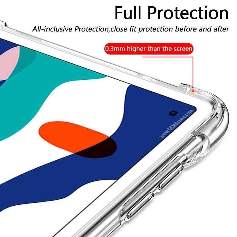 หรูหรา HD ถุงลมนิรภัยแท็บเล็ตป้องกันกรณีสําหรับ Huawei MatePad 12X SE Pro Air 10.1 10.4 10.8 11 11.5 S 12 12.2 12.6 13.2 นิ้วแท็บเล็ตป้องกันการระเบิดฝาหลังกันชน Protector