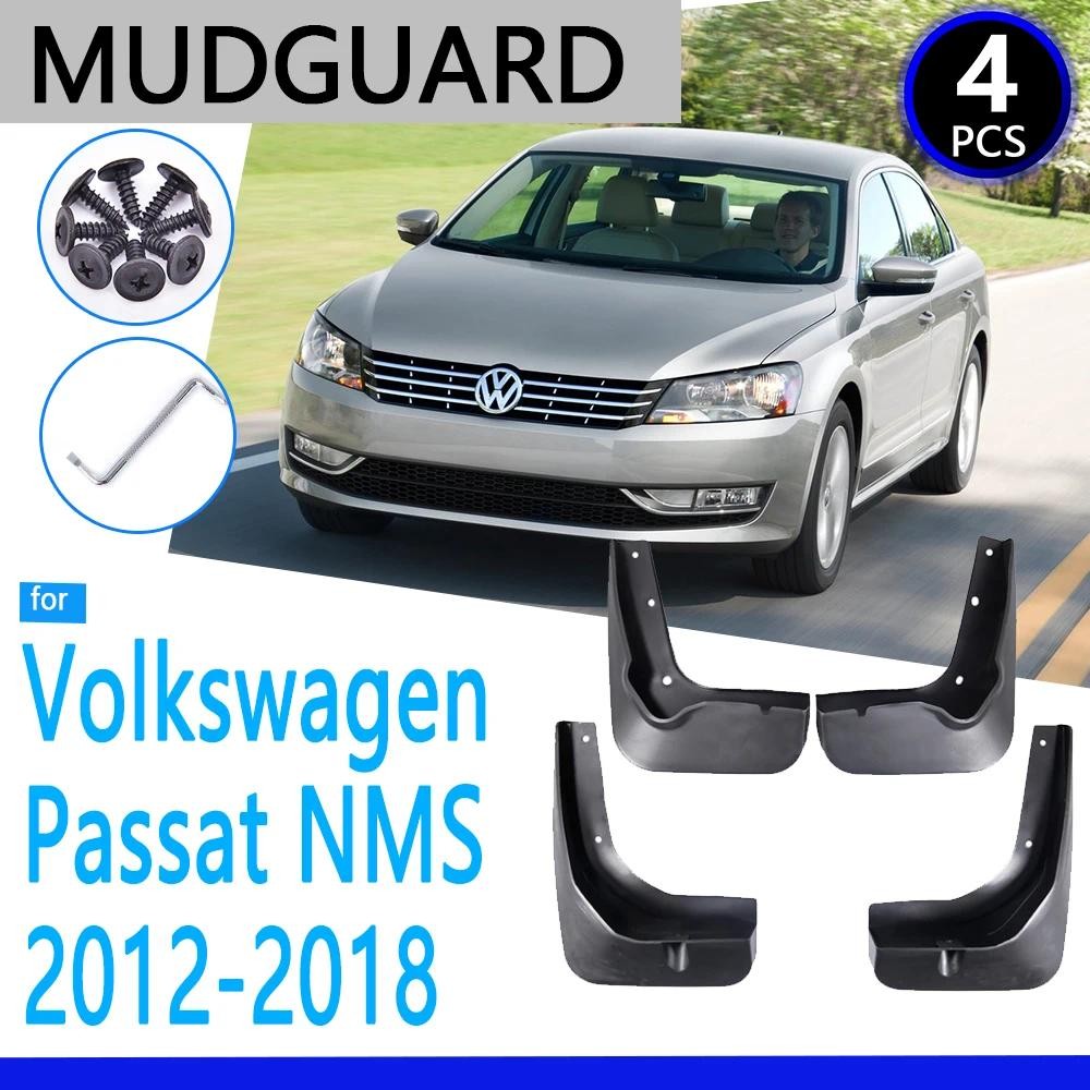 Mudguards fit สําหรับ Volkswagen VW Passat NMS 2012 ~ 2018 รถอุปกรณ์เสริม Mudflap Fender อะไหล่รถยนต