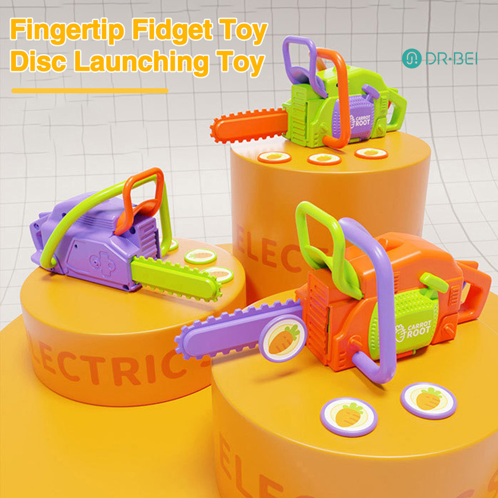 Dr.bei Decompression Fidget ของเล่นสําหรับวัยรุ่นผู้ใหญ่ 3D Gravity Carrot Saw รุ่นเลื่อยพลาสติกปลายนิ้ว Fidget ของเล่น Anti-Anxiety & ความเครียดบรรเทา Sensory ของเล่น Party Favor