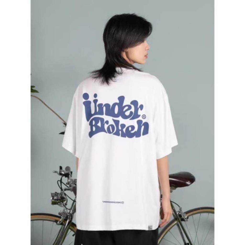 Top สไตล์เกาหลี ขนาดบวก เสื้อยืดoversize"Under02"ผ้าไหมนม โคตรนุ่ม unisex จัดส่งจากประเทศไทย