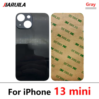 หลุมใหญ่ สําหรับ Phone13 14 Mini Pro Max ฝาหลัง back cover ด้วยกาว ตรงรุ่น พร้อมจัดส่ง