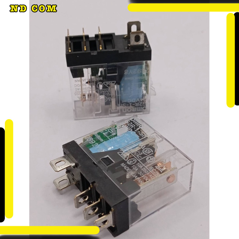 สุดคุ้ม! G2R-1-SN 24VDC  รีเลย์ 5ขา G2R-1-SN สินค้าถ่ายจากงานจริง ร้านในไทย