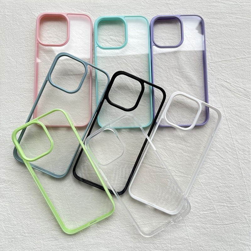 Candy ซิลิโคนนุ่มเคสโทรศัพท์สําหรับ iPhone 11 12 13 16 15 14 Pro Max 16e XS X XR 7 8 Plus SE2 โปร่งใสกันกระแทกปกหลัง