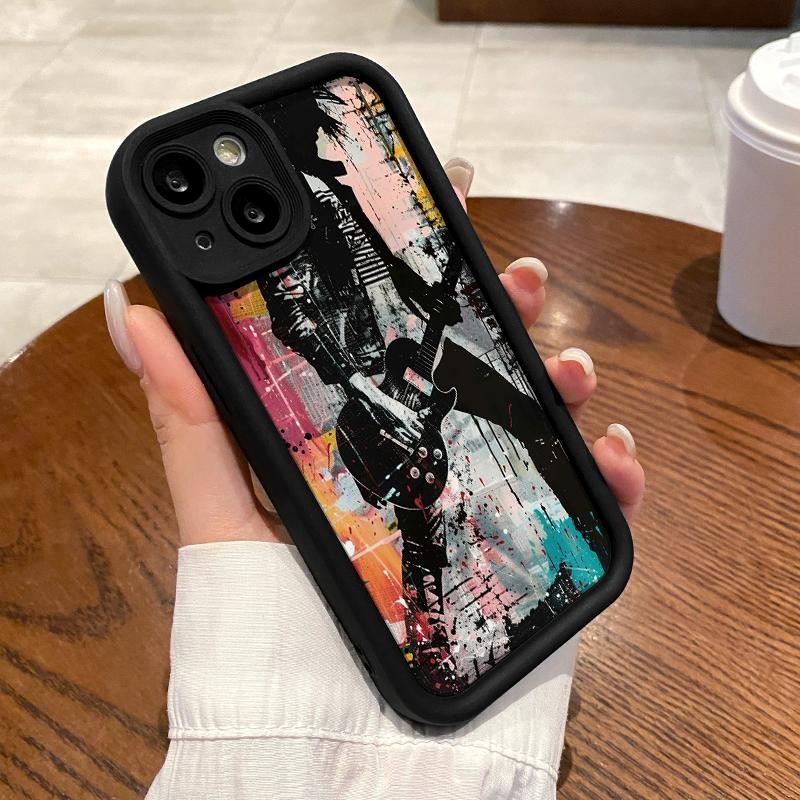 เหมาะสำหรับ VIVO Y51 2020 Y51a Y50 Y53t 5G Y56 Y78 กรณีโทรศัพท์ที่ดูดีเคส Artistic Music Poster