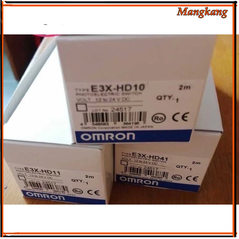 ของใหม่! Fiber oftic sensor Omron  รุ่น E3X-HD11  E3X-HD10  E3X-HD11 ในไทย  E3X-HD41 E3X-HD10-V