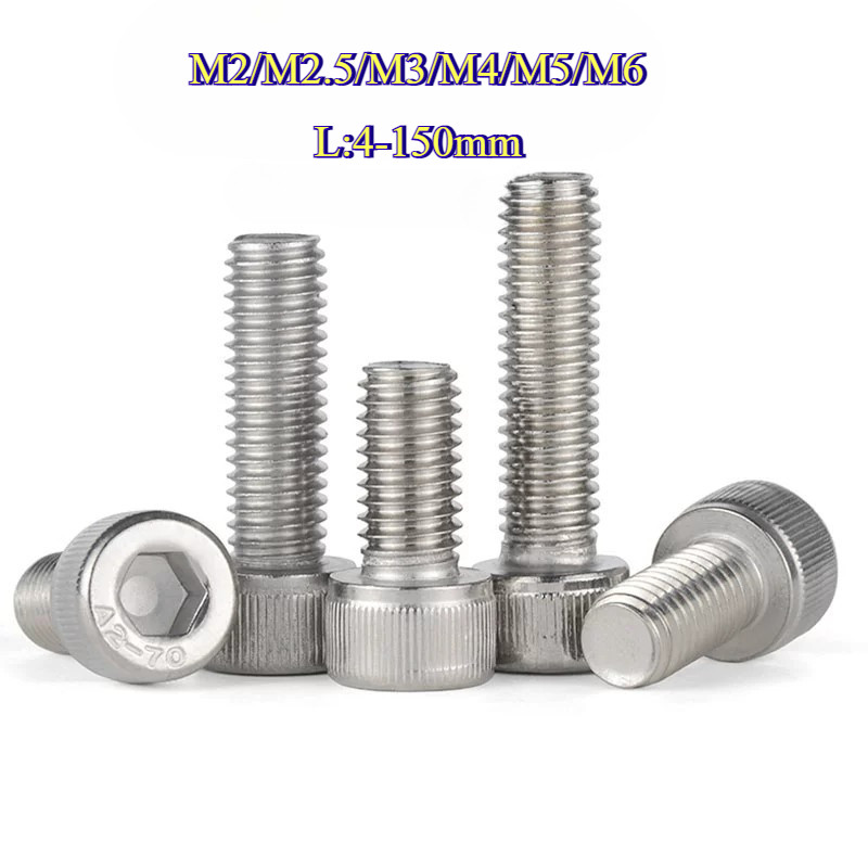 [ZQ-MY] ลวดซ็อกเก็ตหกเหลี่ยมหัวถ้วย 316 M2/M2.5/M3/M4/M5/M6