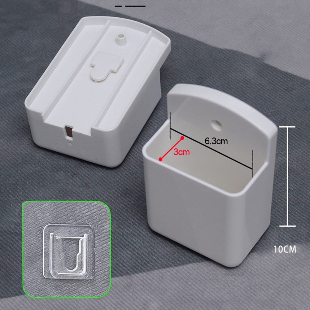 CSCE ที่วางรีโมทคอนโทรลเครื่องปรับอากาศสีขาวที่เก็บกล่องติดผนังสินค้าที่ดี