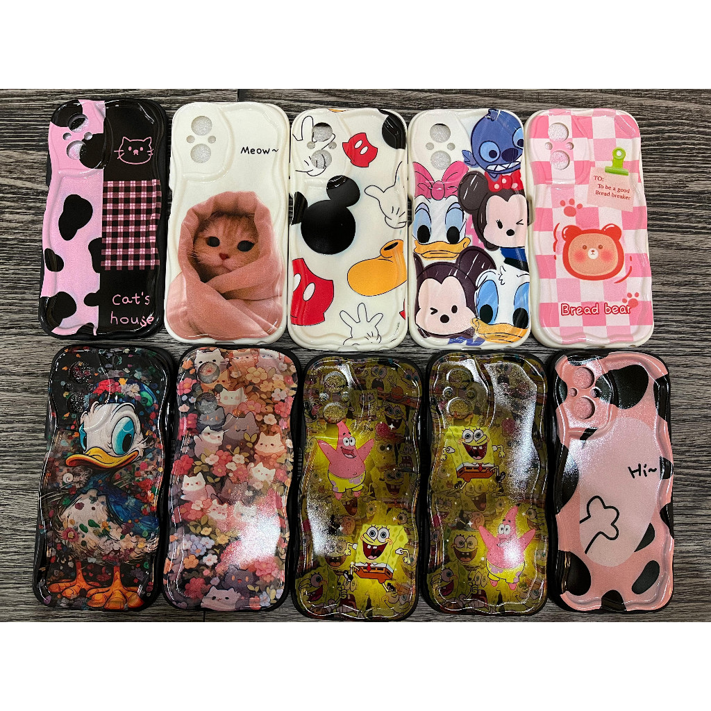 เคส Meow Wave น่ารักสําหรับ Realme C67