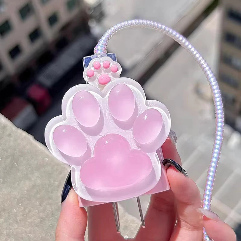 เคสป้องกันสายชาร์จ PD 18W 20W ฝาครอบม้วนเก็บสาย thumbnail 5