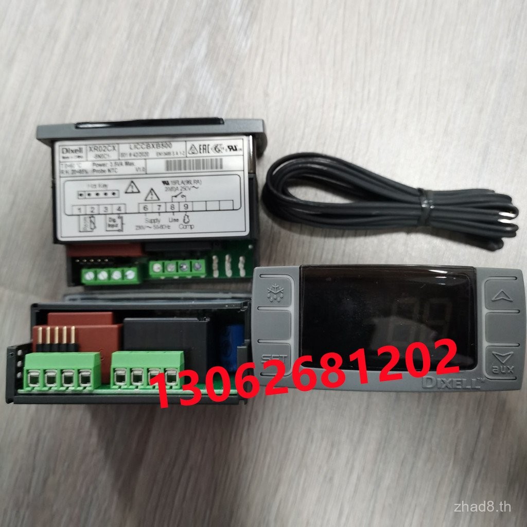 ตัวควบคุมอุณหภูมิอิเล็กทรอนิกส์ Dixell XR06CX Little Elf XR02CX ตัวควบคุมอุณหภูมิสำหรับตู้เย็น