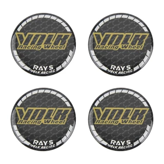 4ตัว สติ๊กเกอร์ขอบล้อ ป้าย VOLK RAYS 45มม สติ๊กเกอร์ฝาครอบดุมล้อ 50มม สติกเกอร์ฝาดุมล้อ 56มม ฝาครอบล้อ 60มม สติ๊กเกอร์ ฝาครอบล้อ 65มม Gram Light CE28 TE37