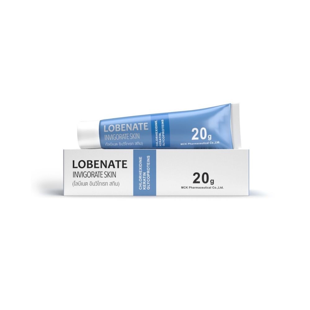 Lobenate Invigorate Skin ขี้ผึ้งสำหรับทาแผลสด แผลกดทับ แผลเบาหวาน แผลเรื้อรัง (20g.)