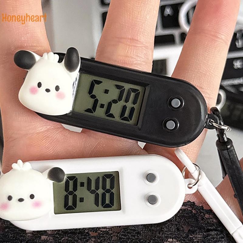 <Honeyheart> Kawaii การ์ตูน Sanrio 3D รูปแบบนาฬิกาเด็ก Cinnamoroll นาฬิกาแขวนกันน้ํา Pocketr เด็กของขวัญทํางานการเรียนรู้ตกแต่ง Nice