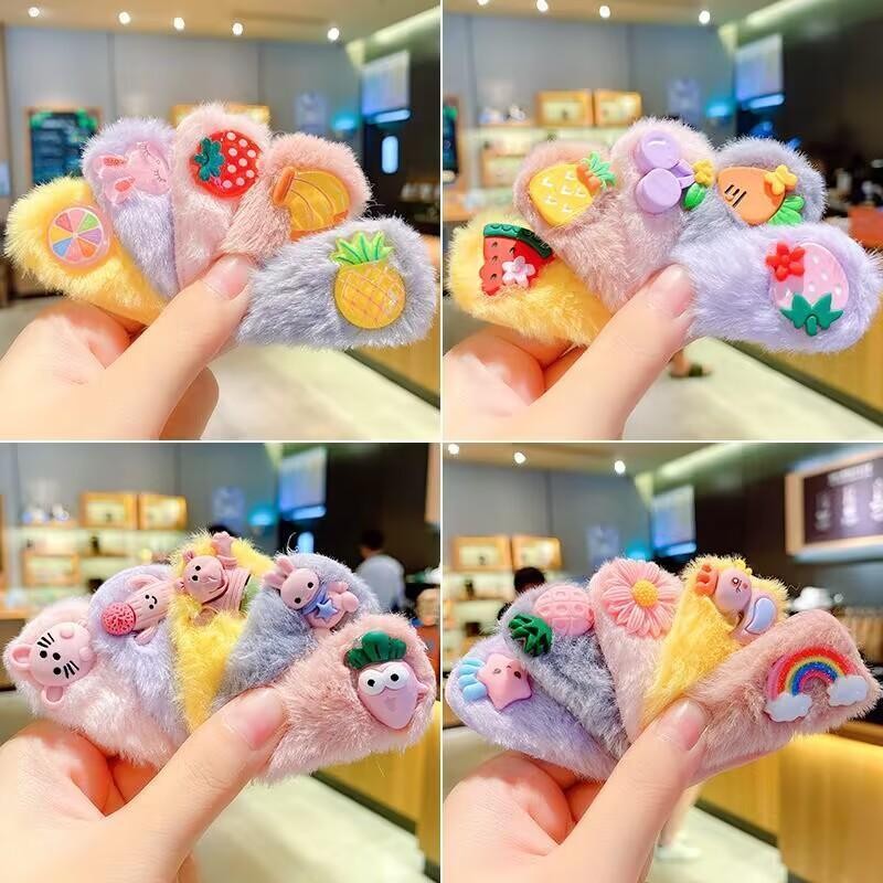 CY.กิ๊บติดผมแฟชั่น เครื่องประดับผม ลายการ์ตูน สีแคนดี้ สีสันสดใส สําหรับผู้หญิง