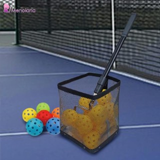 [Menolana] Pickleball Retriever Grabber Basket Tennis Ball S…