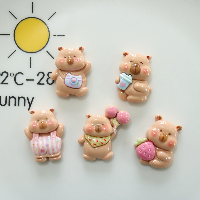 SET 10 ชิ้น JIBBITZ CAPYBARA TO DECORATE SANDALS