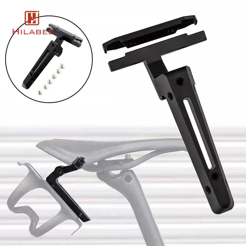 เฮลลาบี ที่นั่งโพสต์ขยายวงเล็บขวดน้ําขยายแร็คเครื่องดื่มติดตั้งง่ายจักรยานที่วางแก้วสําหรับถนนพร็อพ