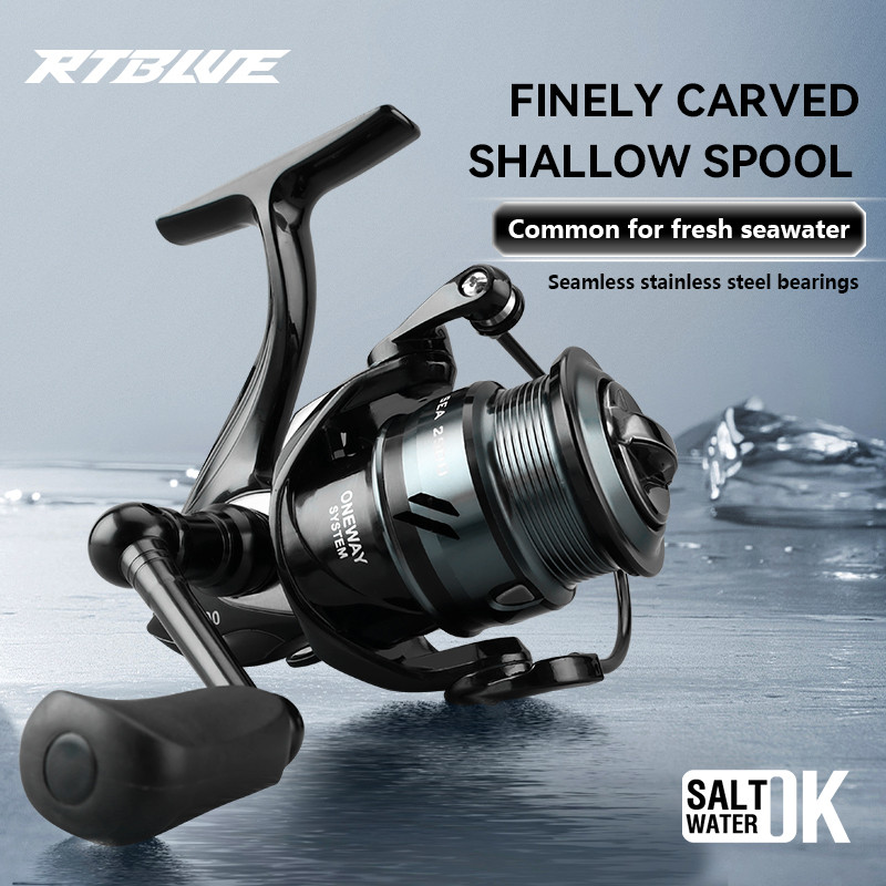 BEARKING RTBLUE SEA Spinning Reel 5.2:1 1000-6000 รุ่นตกปลา Reel Spinning Reel 3 + 1BB ความต้านทานสูงสุด 7KG เต็มน้ํา