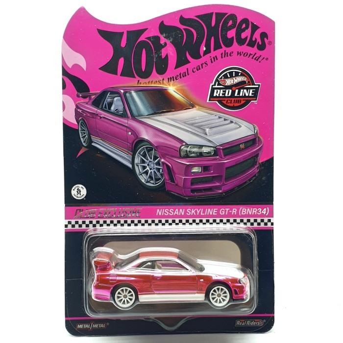 HOT WHEELS RLC NISSAN SKYLINE GT-R (BNR34) ต้นฉบับ