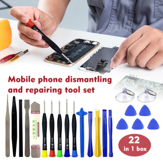 22 In 1ซ่อมโทรศัพท์มือถือเครื่องมือเปิดไขควงชุดสำหรับ iPhone iPad แล็ปท็อปคอมพิวเตอร์ถอดชุดเครื่องมือเปิดเครื่องมือ