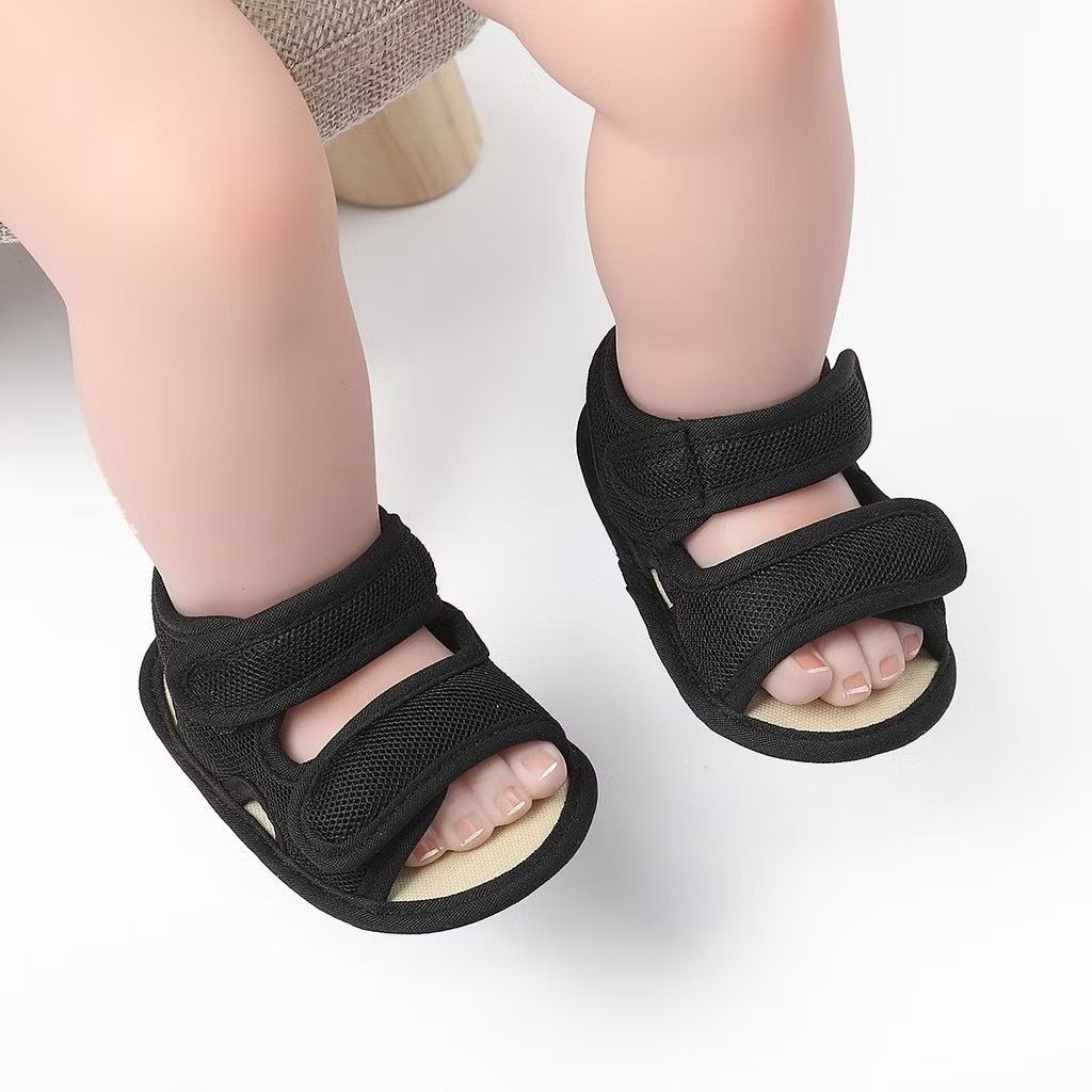 ฤดูร้อนเด็กทารกรองเท้าแฟชั่นรองเท้าแตะตาข่ายระบายอากาศนุ่ม พื้นรองเท้า ลื่นรองเท้าเดินสบายๆ0-18เดือน