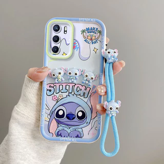เคส OPPO A16 A16S A54S Anti fall อะนิเมะการ์ตูน TPU ซิลิโคนอ่อนนุ่ม 3D เคสโทรศัพท์น่ารัก XXLK