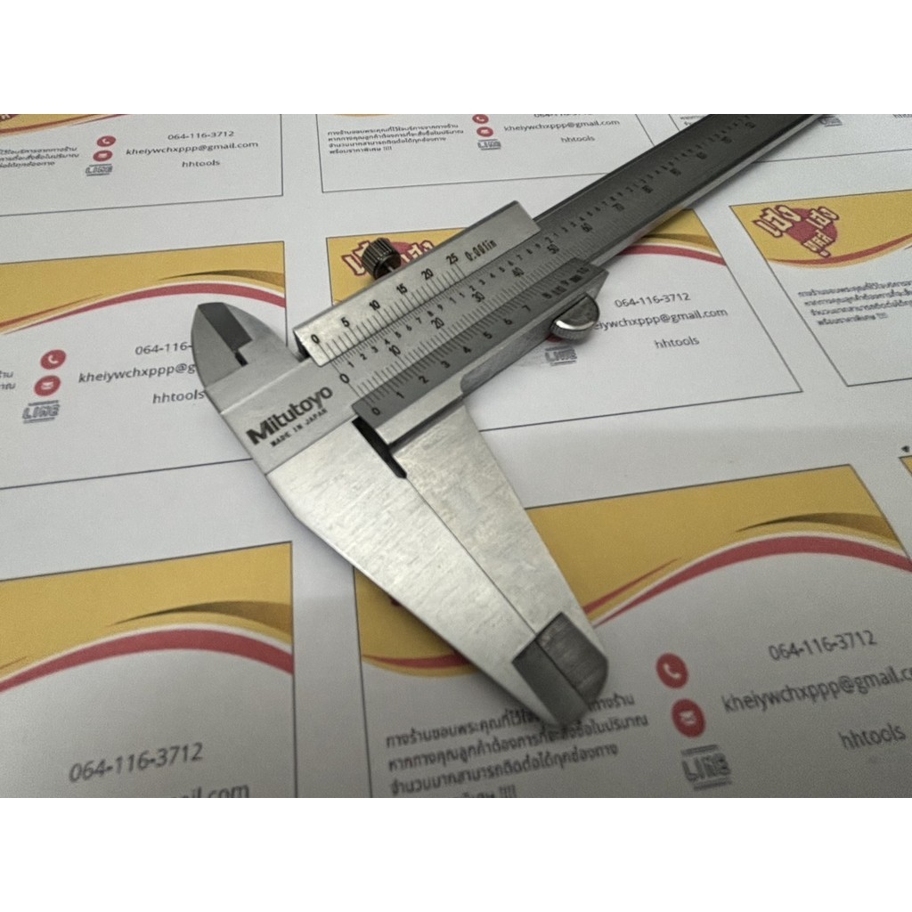 เวอร์เนียร์คาลิปเปอร์ Mitutoyo Caliper ขนาด 12 นิ้ว เวอเนียร์ เวอร์เนียร์ ความละเอียด 0.02 530-119 ราคา ถูกที่สุด ดีลบีเคเค แกลเลอรีภาพที่ 3