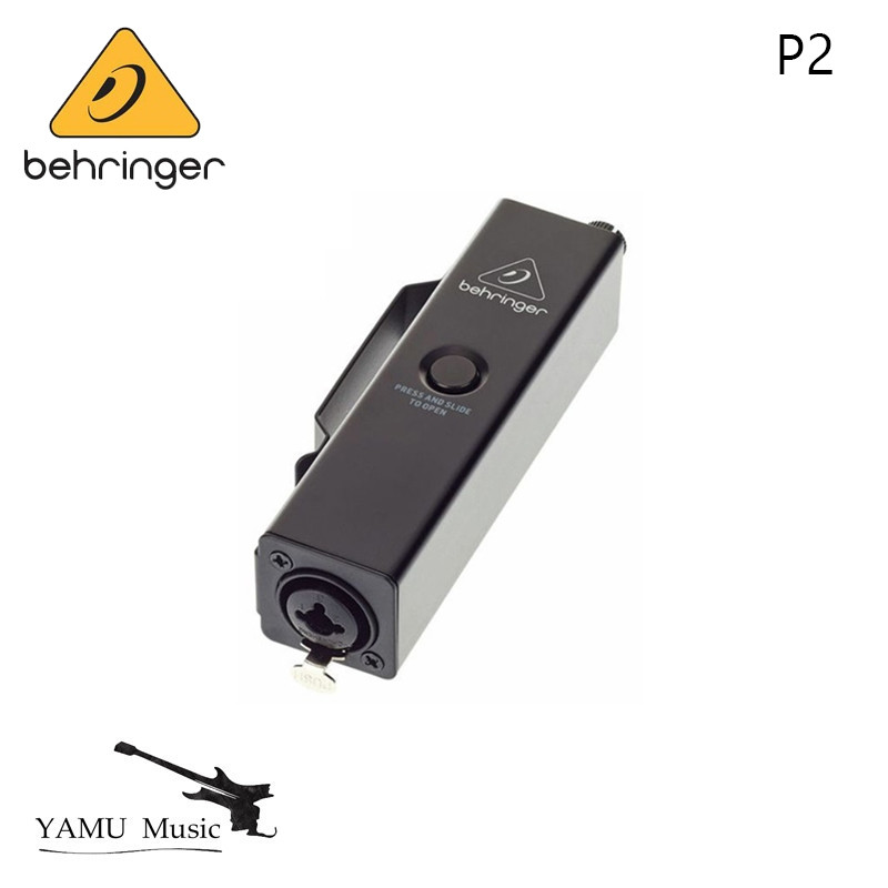 Behringer P2 Powerplay เครื่องขยายเสียงหูฟังเครื่องขยายเสียงชนิดใส่ในหูส่วนบุคคลขนาดกะทัดรัดพิเศษอุป