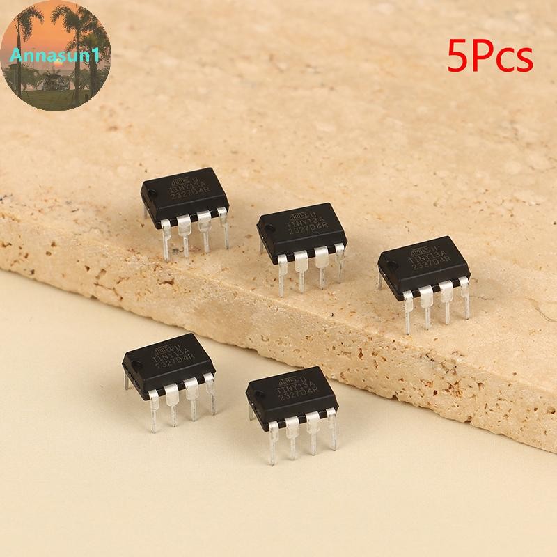 Annasun 5 ชิ้น ATTINY13A-PU Microcontroller IC ชิปยี่ห้อใหม่ชิปเดิม IC ATTINY13A-PU TH
