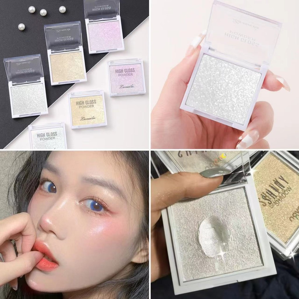 pink girl123: ไฮไลท์สีสวย เม็ดสีแน่นติดทนBeautiful highlighter with dense and long-lasting pigments