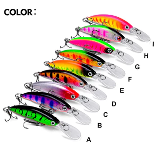 CISEA F12 minnow 5.5g/7cm เหยื่อจิ๊ก เหยื่อยาง ปลา เหยื่อ lure mino