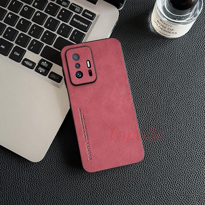 เคส xiaomi 11T Pro / xiaomi 11T เคสโทรศัพท์หนังธุรกิจสีทึบ YBP - รูปที่ 5