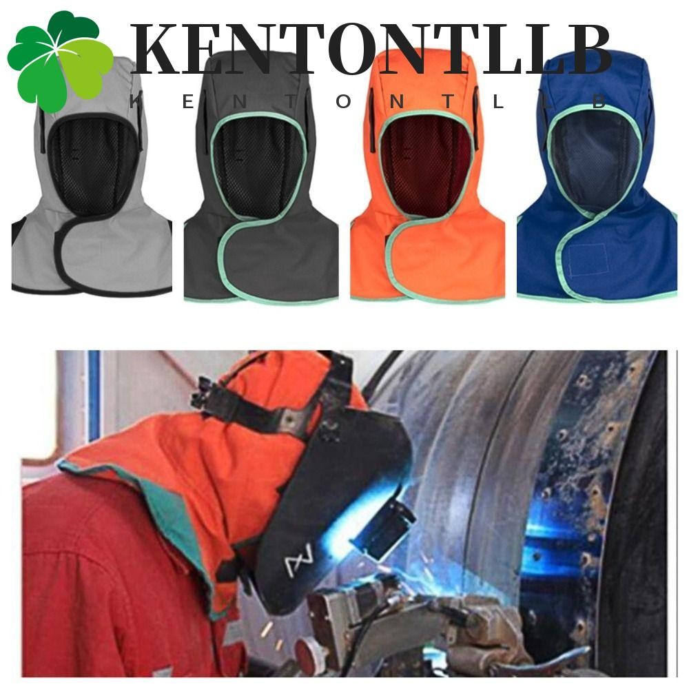 Kentontllb หมวกเชื่อม, หมวกเชื่อมปกนิรภัยแบบเชื่อมแบบเชื่อมแบบเชื่อม, หมวกผ้าคลุมไหล่แบบป้องกันเต็มรูปแบบ, เวิร์คช็อปฝาครอบหัวสารหน่วงไฟ