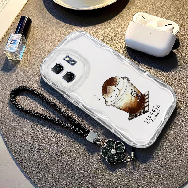 เคส infinix Smart 9 HOT 50i โปร่งใสมเคสโทรศัพท ์ ปร่งใสกันกระแทก ป้องกันกล้องดอกไม้ เคสโทรศัพท์ฝาครอบ