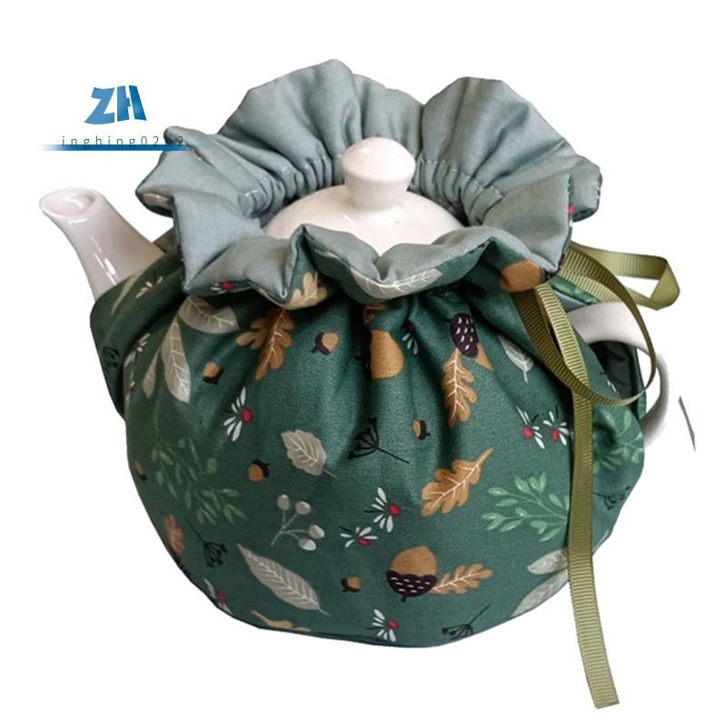 ผ้าคลุมกันฝุ่นกาน้ําชา, ฝาครอบฉนวนกันความร้อนแบบกาน้ําชา, ฝาครอบกาน้ําชาสําหรับตกแต่ง, อุปกรณ์ครัวป้องกันกาต้มน้ํา