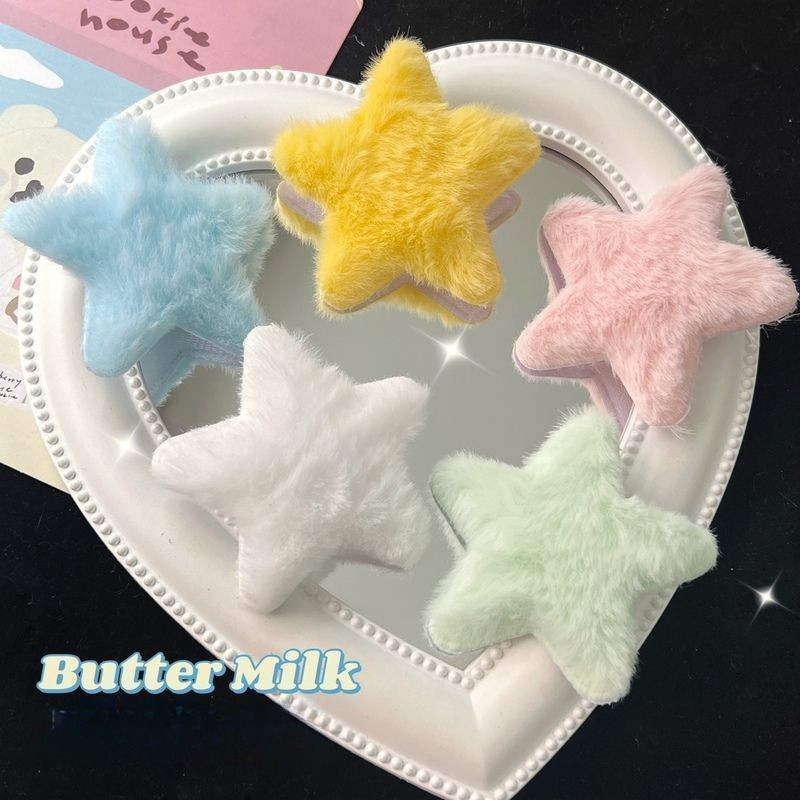 ตุ๊กตาดาวกิ๊บ มาการอง สีหวานน่ารักสาวอุปกรณ์เสริม ย2เค ญี่ปุ่นและเกาหลีสไตล์วิทยาลัยขนาดเล็กสดห้าดาวชี้ดาว