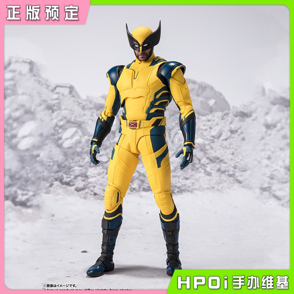 deadpool mask deadpool and wolverine 【การจอง Hpoi】Bandai SHF Deadpool & Wolverine Wolverine Actionab