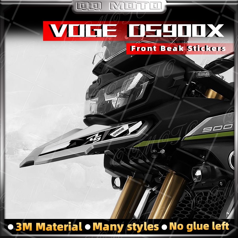 Yสติกเกอร์ป้องกันบังโคลนหน้ารถจักรยานยนต์อุปกรณ์ตกแต่ง3M กันน้ำสำหรับ voge valico DS x DS900X DSX900