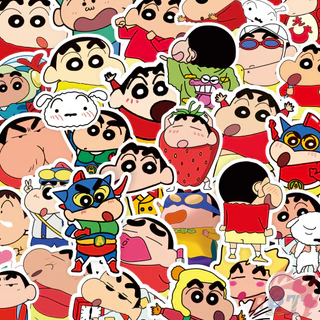 100ชิ้น/เซ็ต ❉ Q สติ๊กเกอร์เครยอนชินจังตลก ❉ สติ๊กเกอร์แฟชั่น DIY Doodle Decals